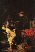 REMBRANDT Harmenszoon van Rijn Susanna and the Elders oil painting on canvas